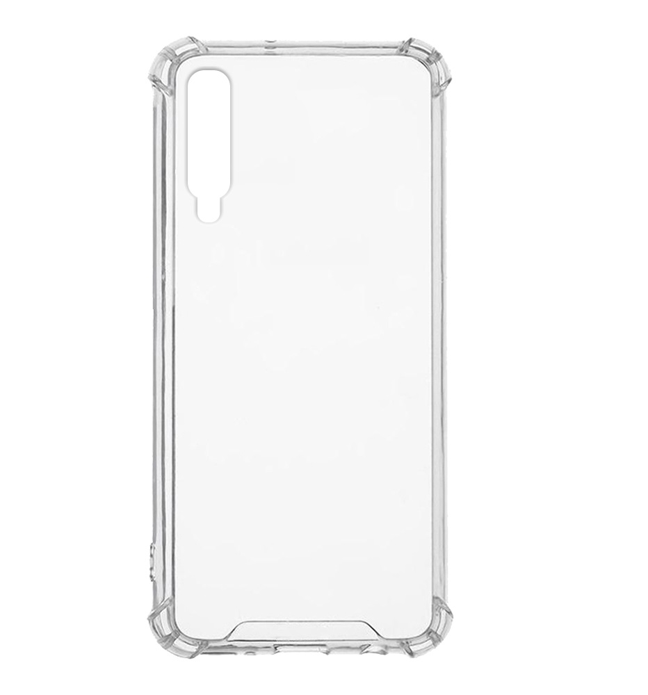 Θήκη Σιλικόνης Armor Clear Anti Shock Samsung Galaxy A50Διάφανο