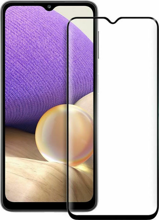 Samsung Galaxy A02s tempered glass full black